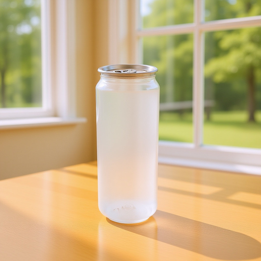 Coffee Tea Drinks - 5pcs Transparent Beverage Cans Easy Open