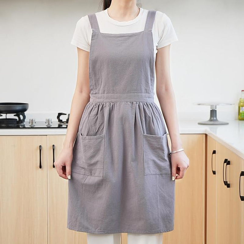 Coffee Tea Shop - Canvas apron made of cotton suitable