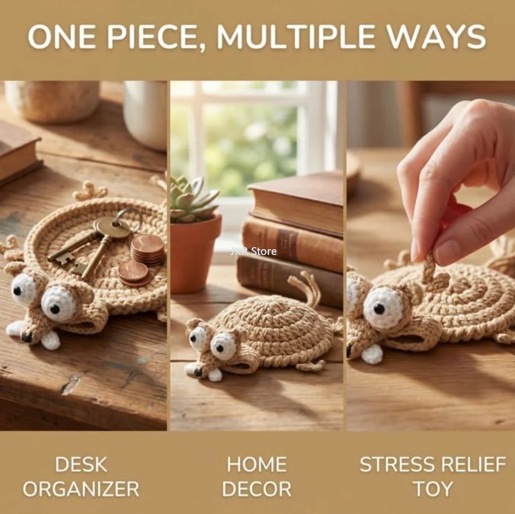 Animal Crochet Cup Coaster Han - Coffee Tea Uses review and price