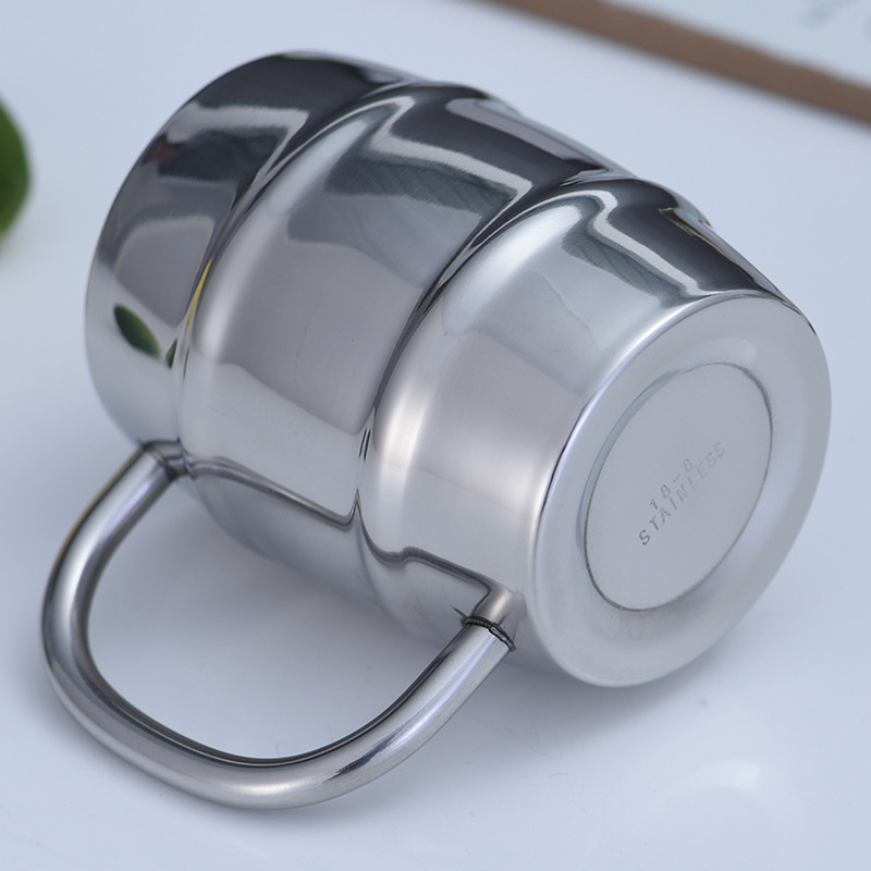 Stainless Steel Beer Cup Laser - Coffee Tea Logo review and price