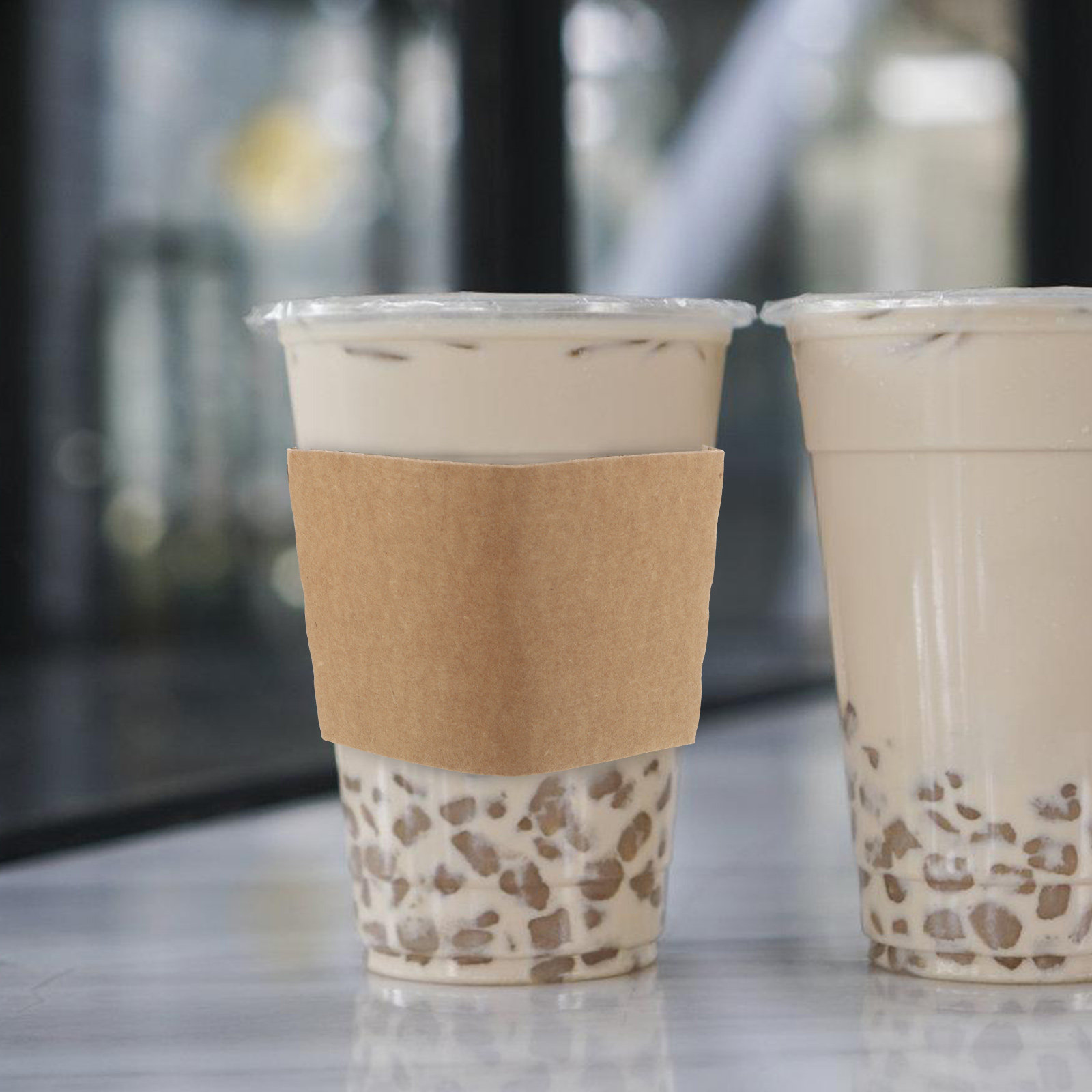 100Pcs White Kraft Coffee Cup  - Coffee Tea Uses review and price