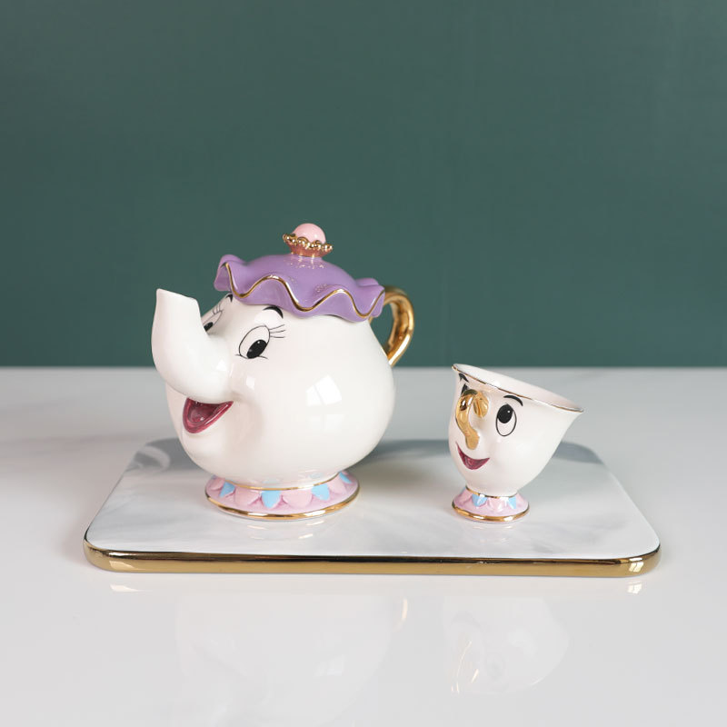 Hot Teapot Cartoon Beauty And  - Coffee Tea Shop review and price