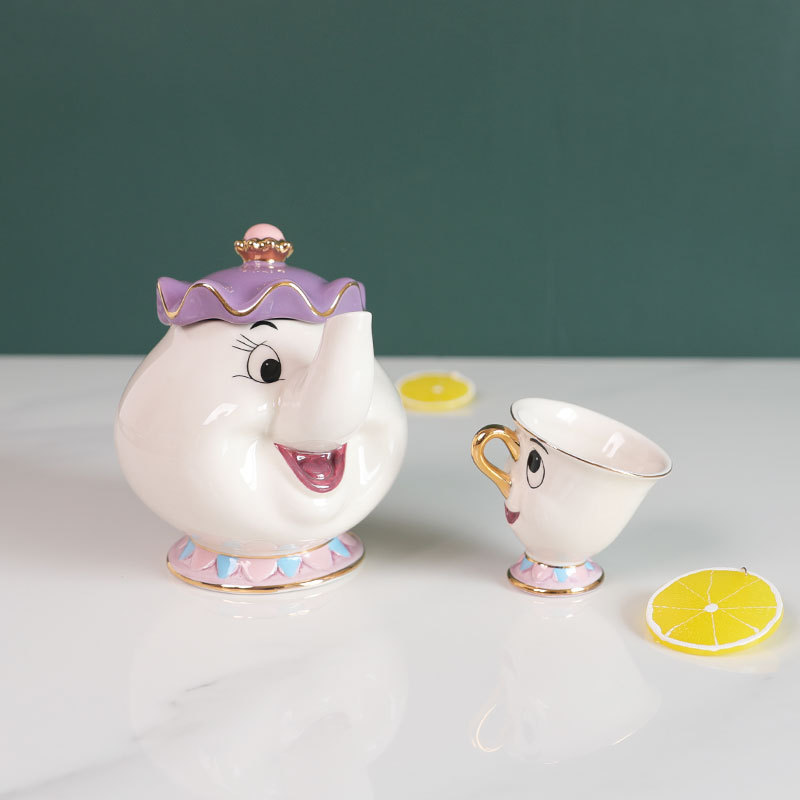 Hot Teapot Cartoon Beauty And  - Coffee Tea Shop review and price