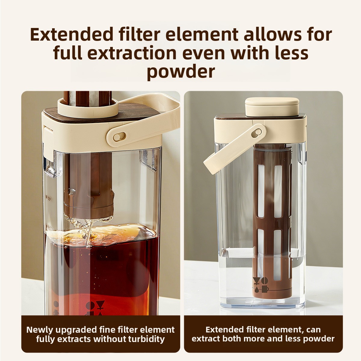 Large Capacity Coffee Cold Bre - Coffee Tea Pots review and price