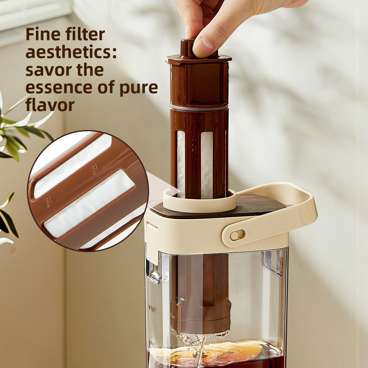 Large Capacity Coffee Cold Bre - Coffee Tea Pots review and price