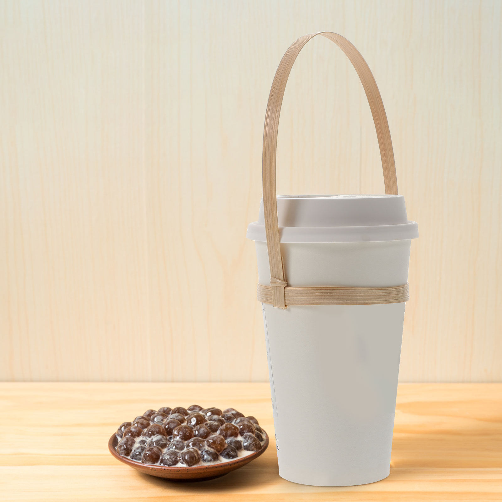 10Pcs Bamboo Drink Carrier Cof - Coffee Tea Drinks review and price