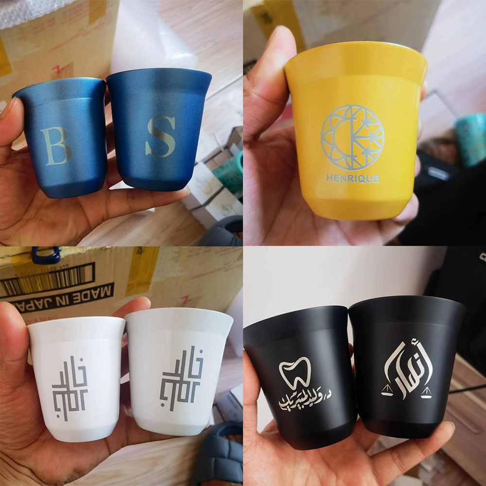 Insulated Double Wall SS Espre - Coffee Tea Logo review and price