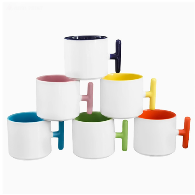 2PCS Creativity T-shaped handl - Coffee Tea Logo review and price