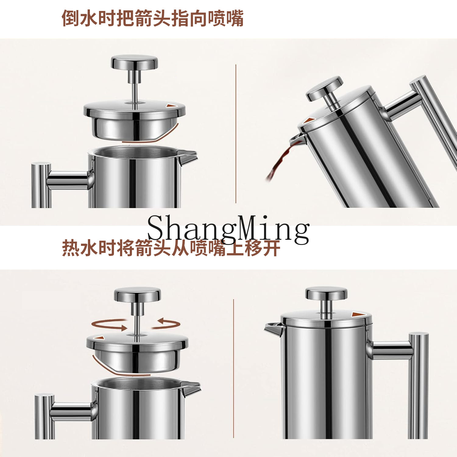 DSA stainless steel French pre - Coffee Tea Pots review and price