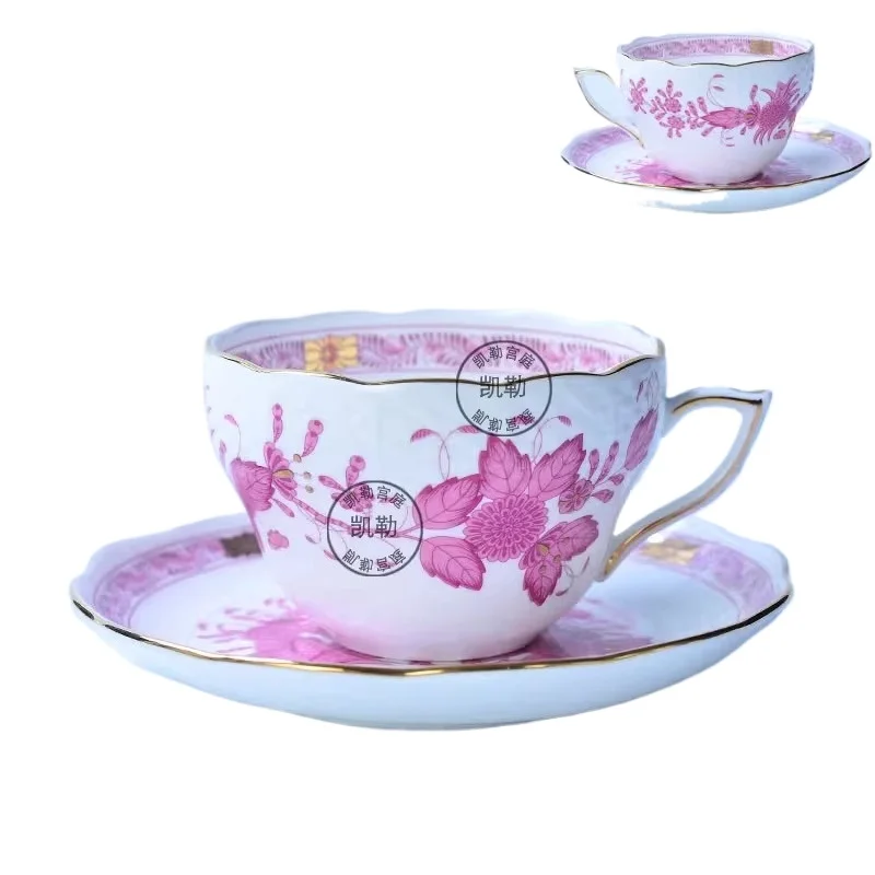 Classical Cup and Saucer Flowe - Coffee Tea Gift Basket review and price