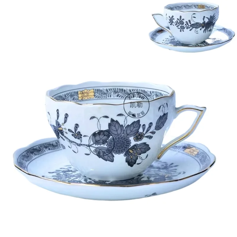 Classical Cup and Saucer Flowe - Coffee Tea Gift Basket review and price