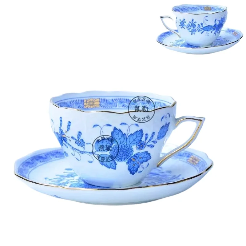 Classical Cup and Saucer Flowe - Coffee Tea Gift Basket review and price