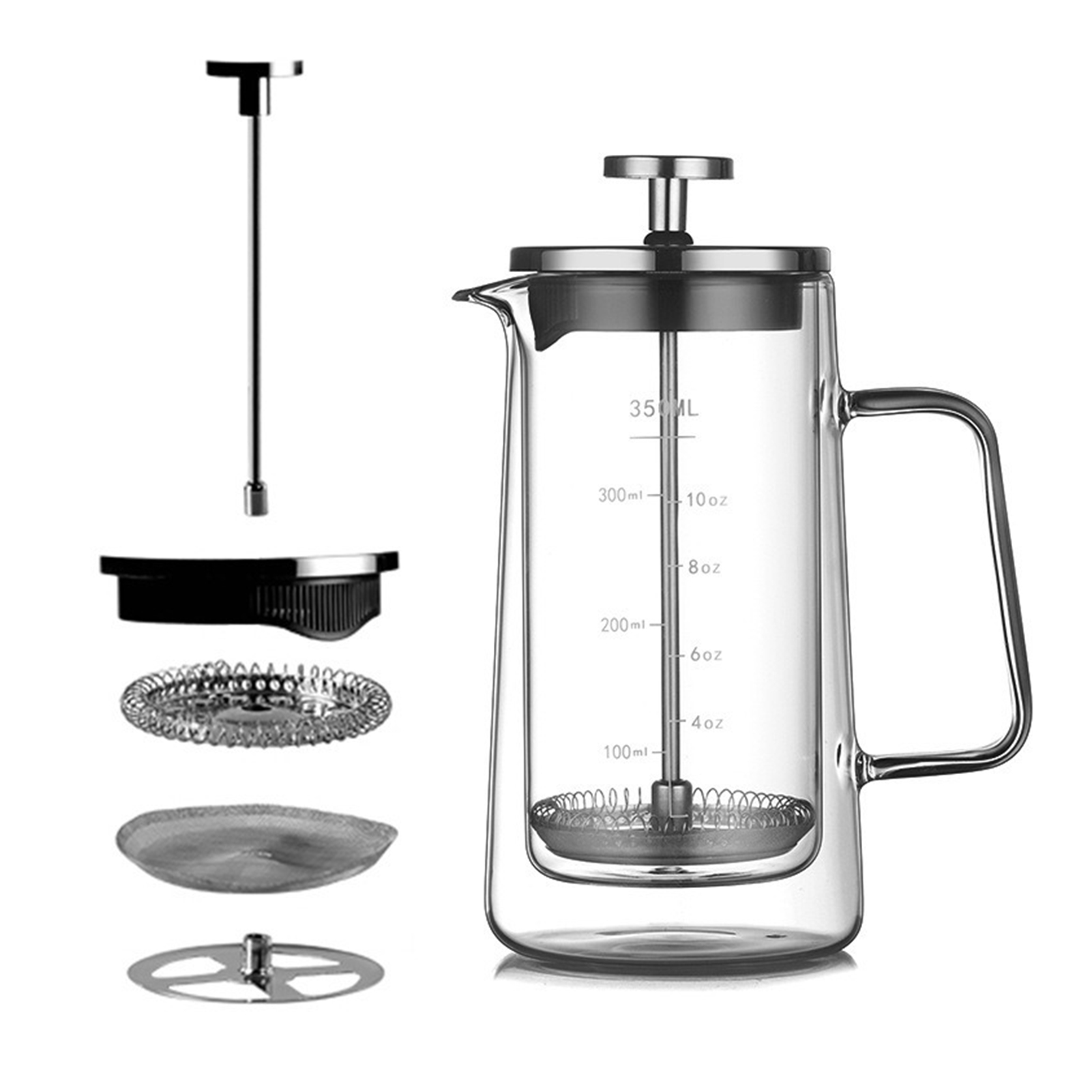 Double Layers French Press Pot - Coffee Tea Pots review and price
