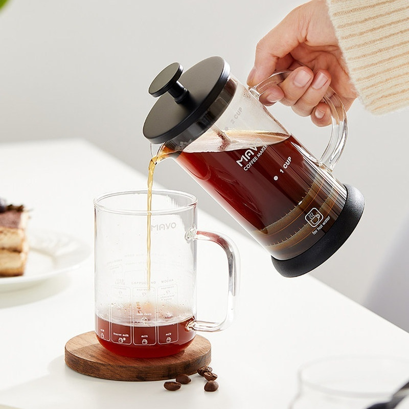 MAVO French Press Coffee Maker - Coffee Tea Pots review and price