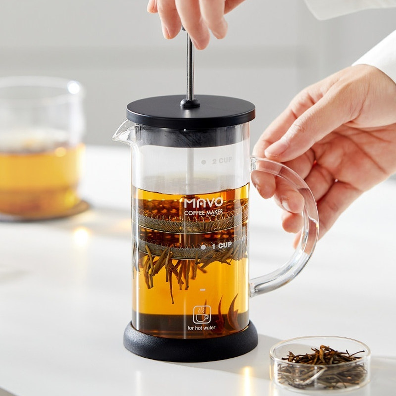MAVO French Press Coffee Maker - Coffee Tea Pots review and price