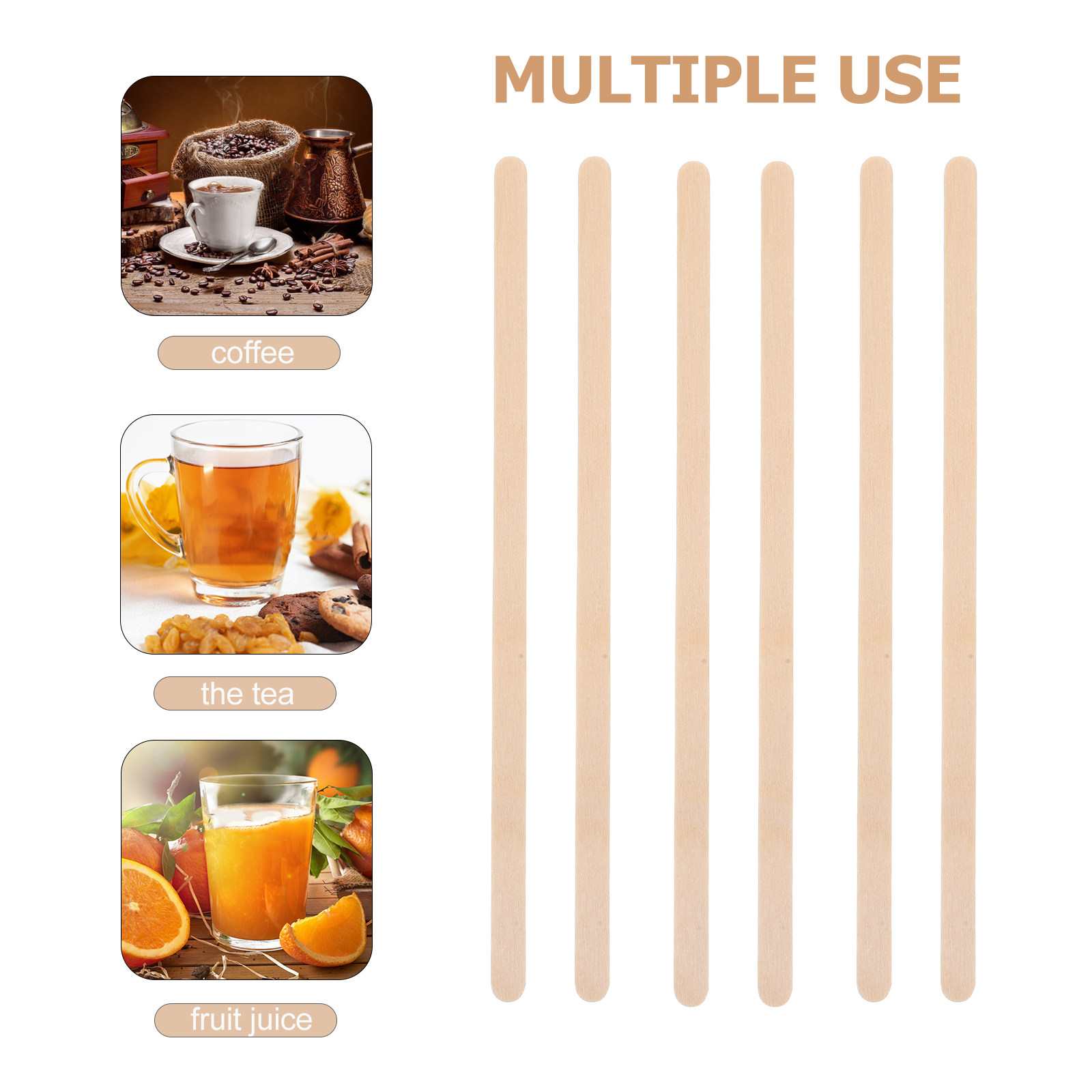 1000Pcs Wooden Coffee Stir Sti - Coffee Tea Drinks review and price