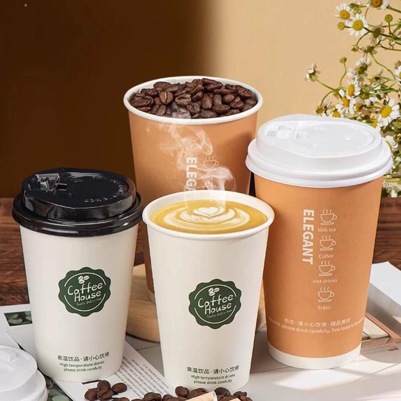 LOGO Custom Thickened Disposab - Coffee Tea Logo review and price