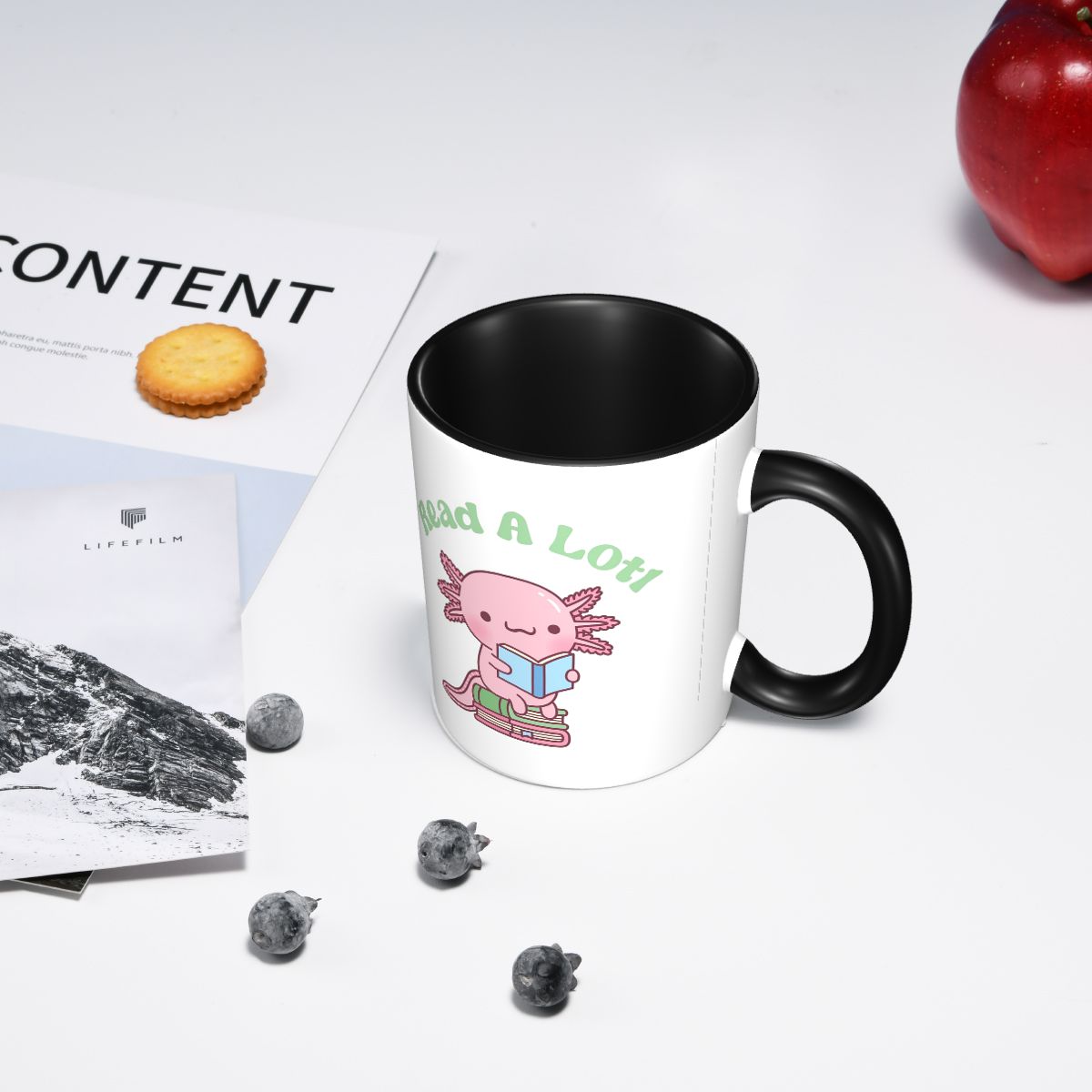 Cute Read A Lotl Like An Axolo - Coffee Tea Like review and price