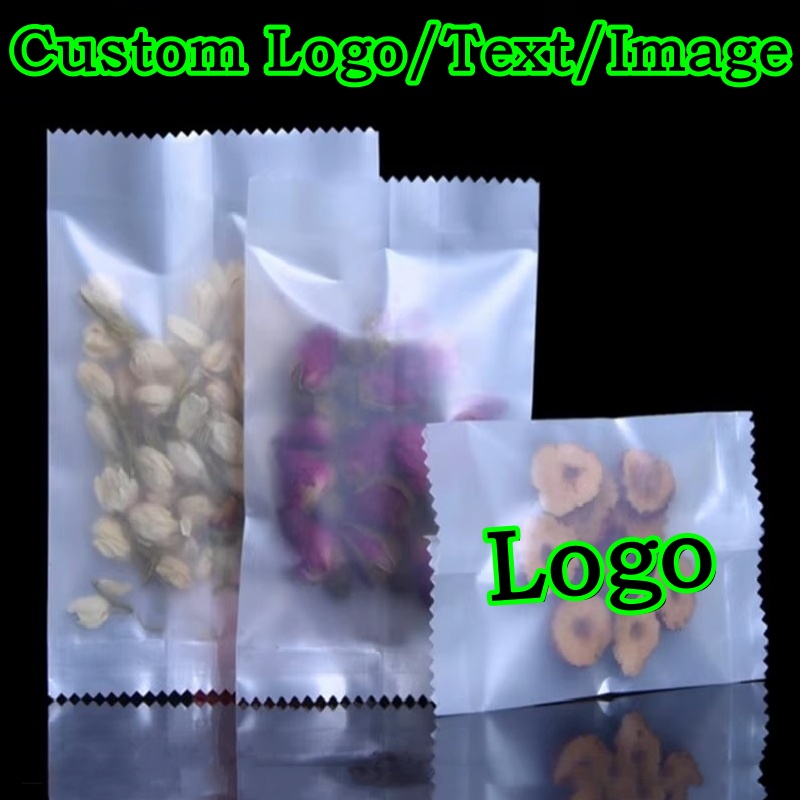 200PCS Open Top Frosted Plasti - Coffee Tea Logo review and price