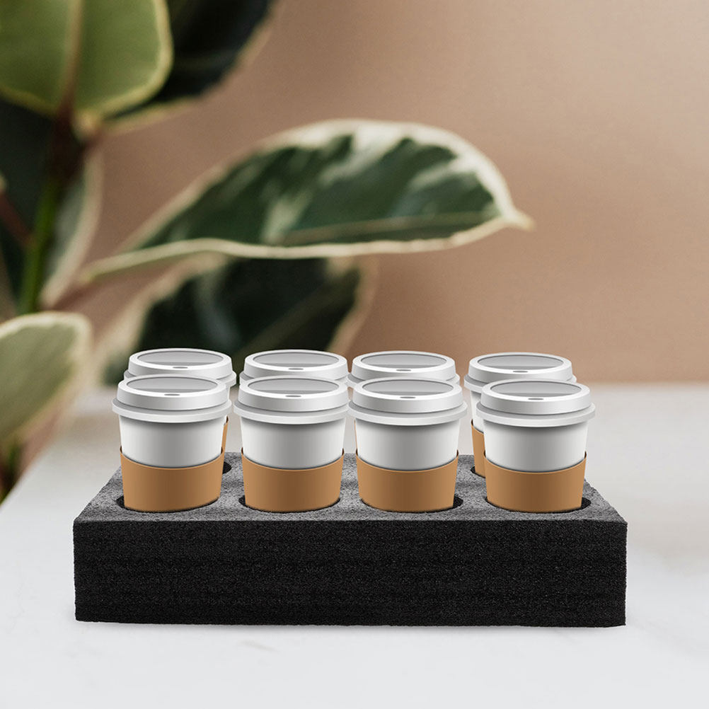4Pcs Multi-Hole Cup Tray 8-Cup - Coffee Tea Uses review and price